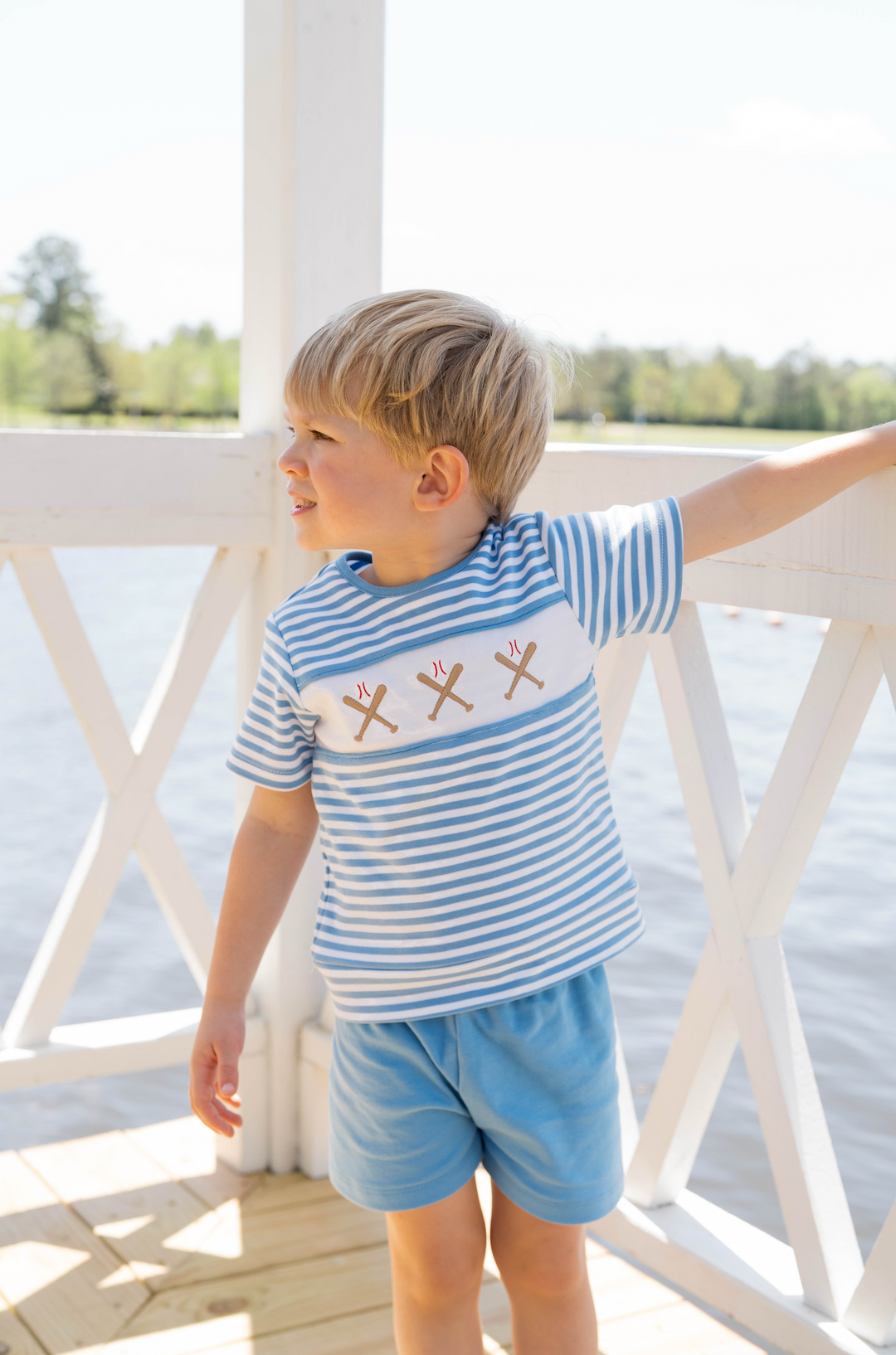 Bayou Short Set | Baseball