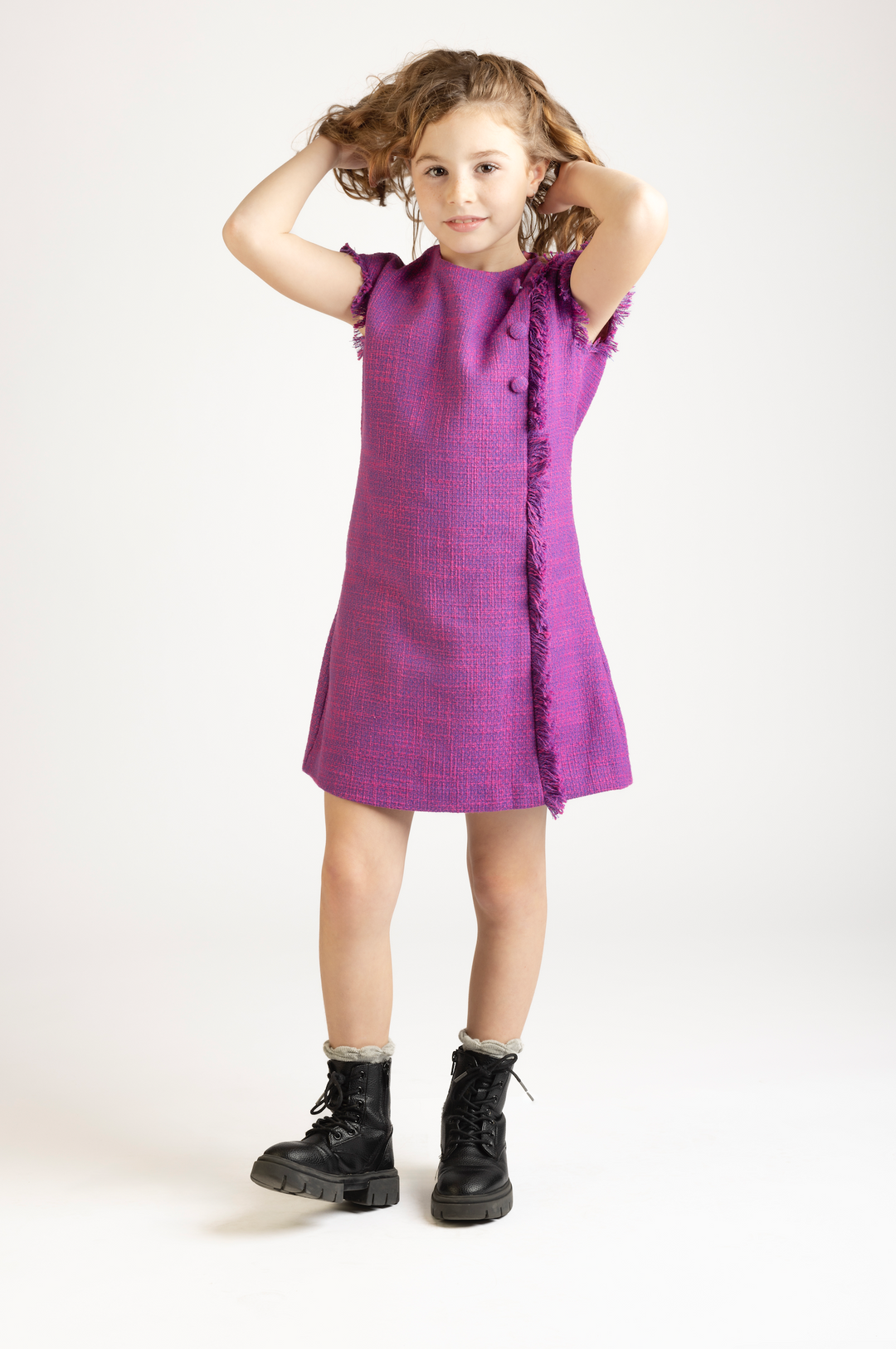 Gabby Linda Dress | Purple