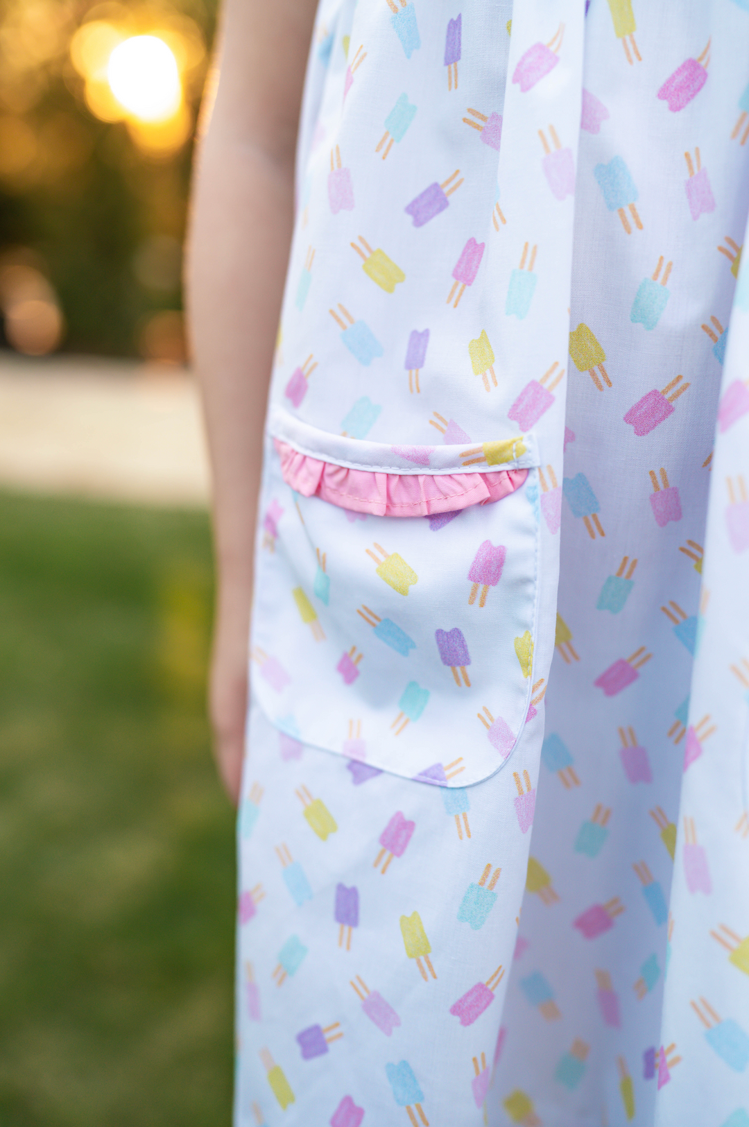 Addison Ruffle Dress | Tremont Twin Pops (6)
