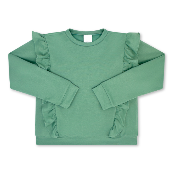 Magnolia Top | Greenfield Green Knit - PRE-SALE