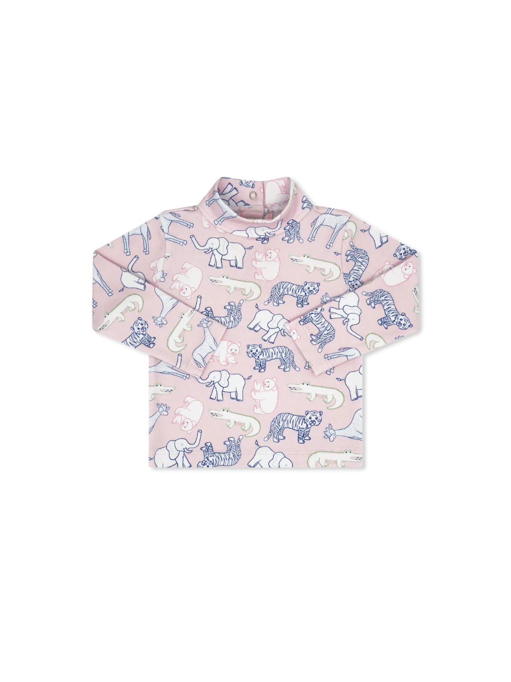 Lullaby Set Tiny Tot Turtleneck | Pink Zoo