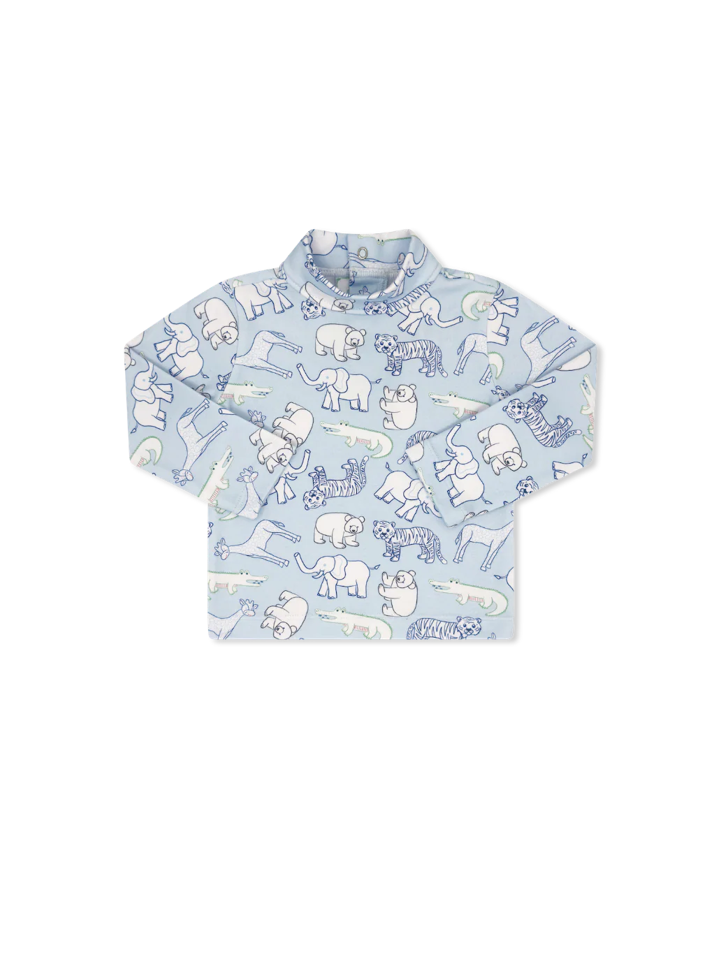 Lullaby Set Tiny Tot Turtleneck | Blue Zoo