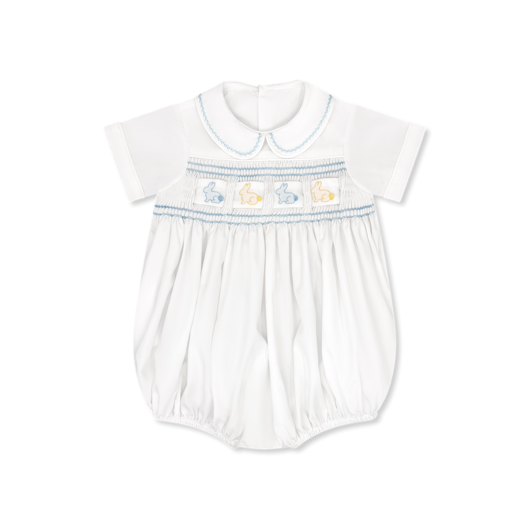 Lullaby Set Noah Ribbon Bubble | White Batiste