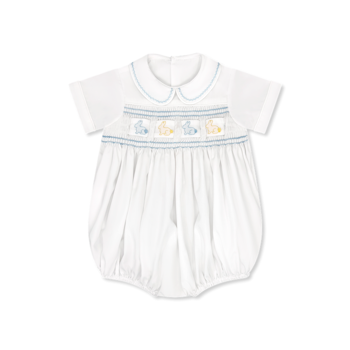 Lullaby Set Noah Ribbon Bubble | White Batiste