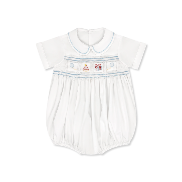 Lullaby Set Noah Ribbon Bubble | White Batiste