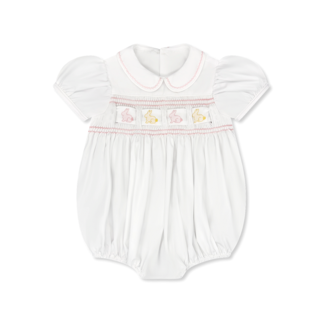 Lullaby Set Ruth Ribbon Bubble | White Batiste