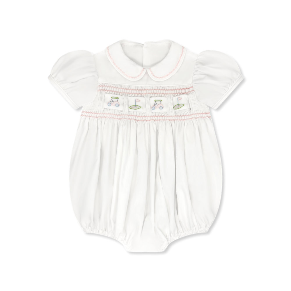 Lullaby Set Ruth Ribbon Bubble | White Batiste