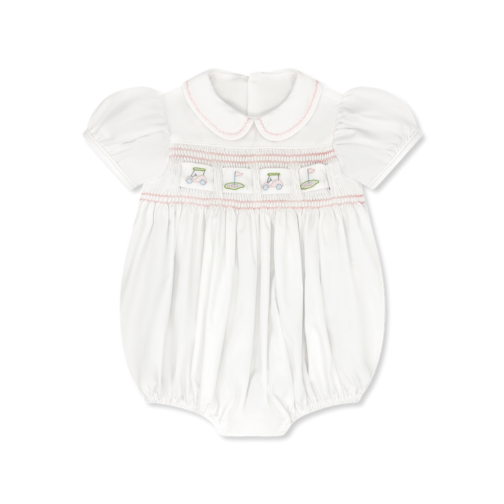 Lullaby Set Ruth Ribbon Bubble | White Batiste