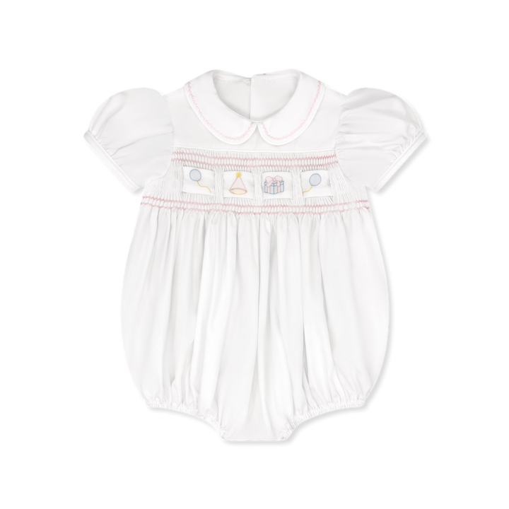 Lullaby Set Ruth Ribbon Bubble | White Batiste