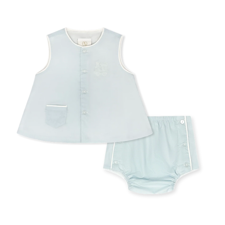 Mason Diaper Set | Blue