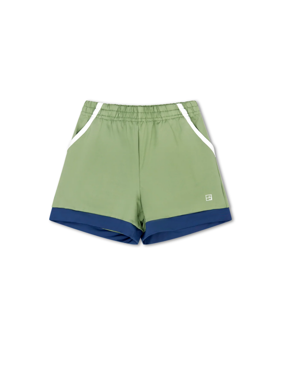 SET Graham Shorts | Green & Navy