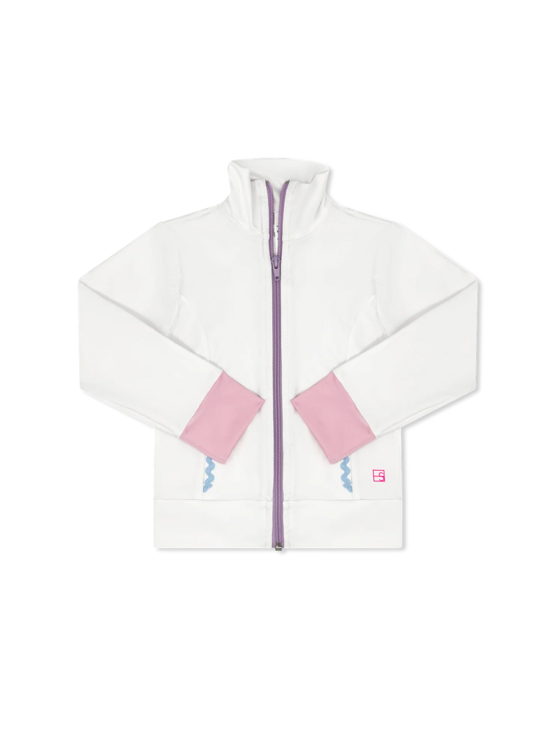 SET Athleisure Juliet Jacket | White