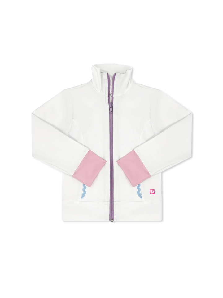 SET Athleisure Juliet Jacket | White