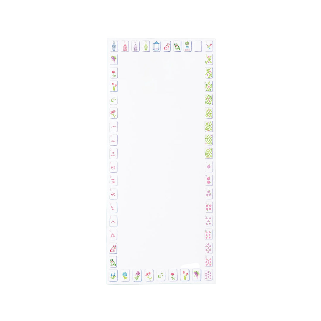 Mahjong List Notepad