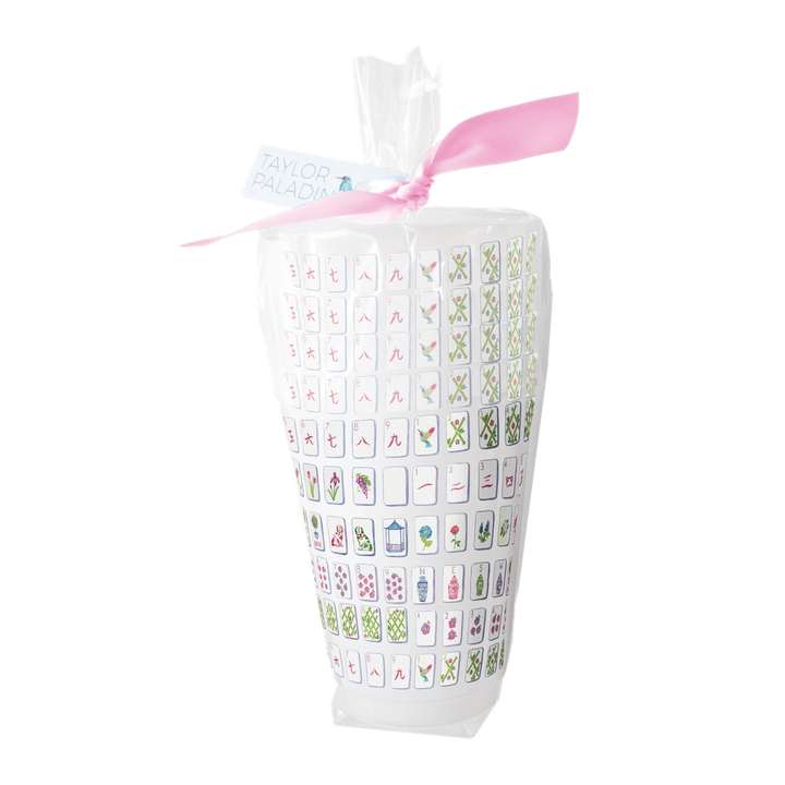 Mahjong Tiles Cups