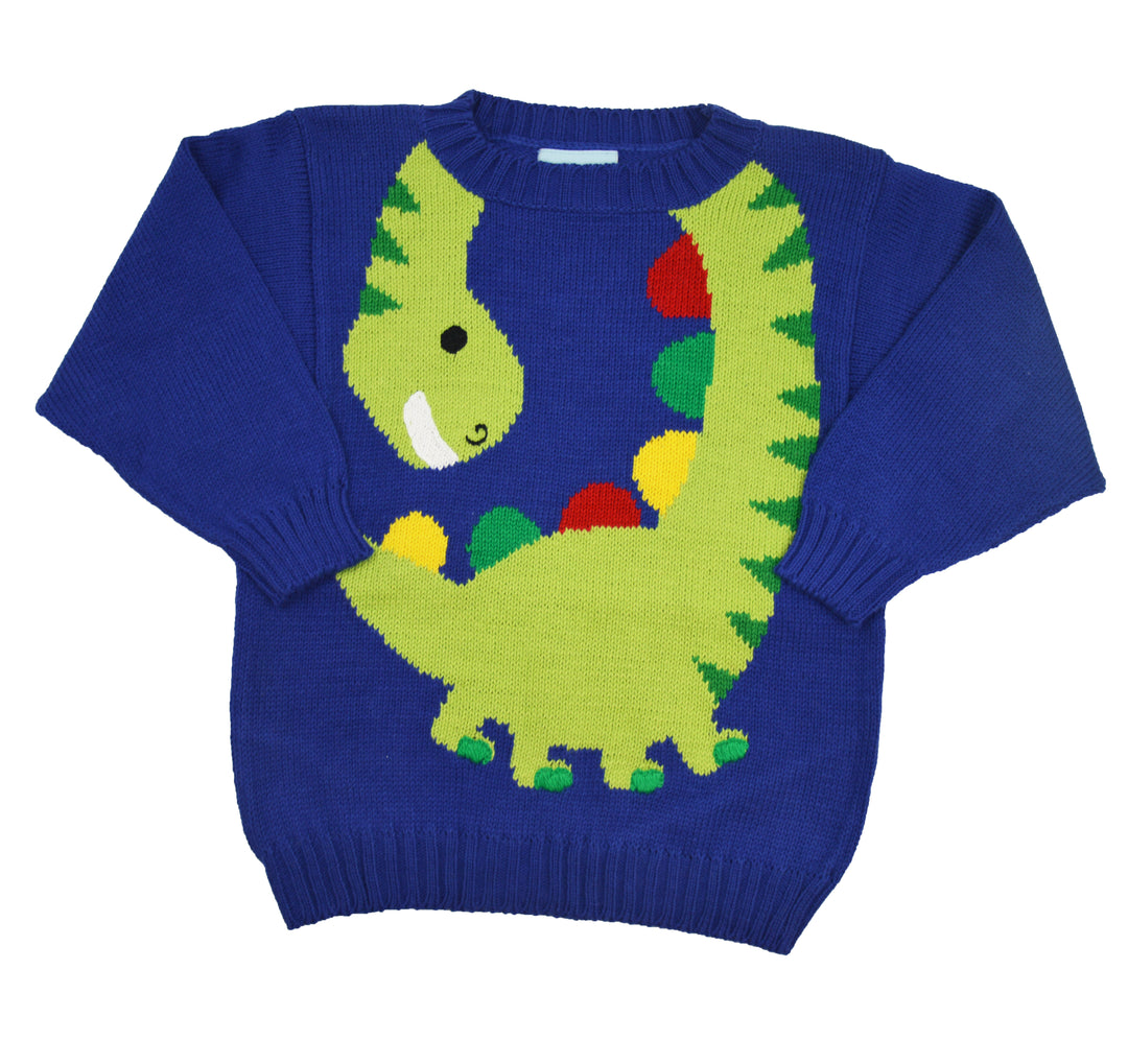 Dinosaur Sweater | Blue