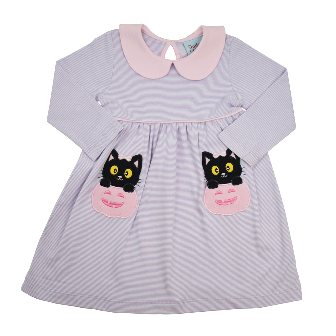 Pocket Dress | Halloween Cats