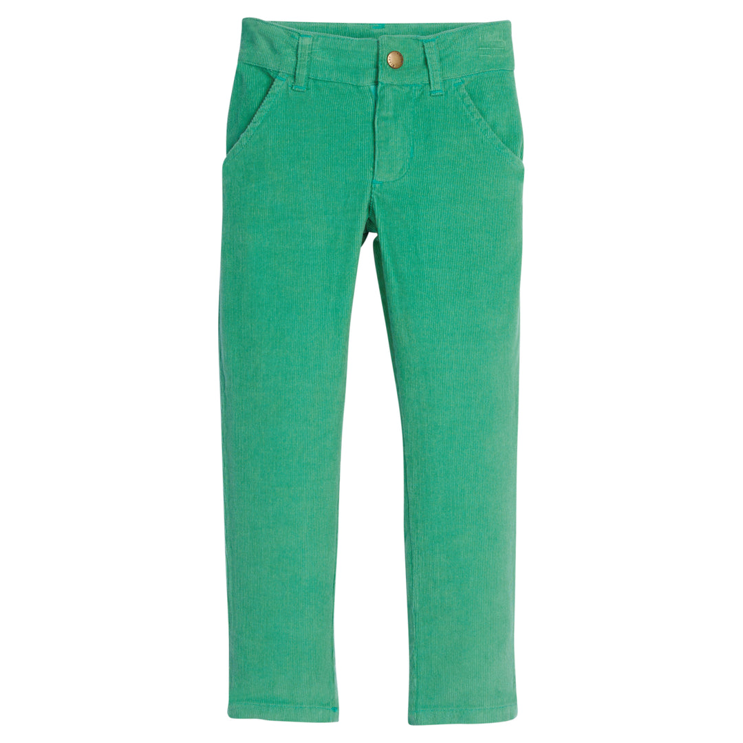 Bisby Twiggy Pants | Pine Green Corduroy