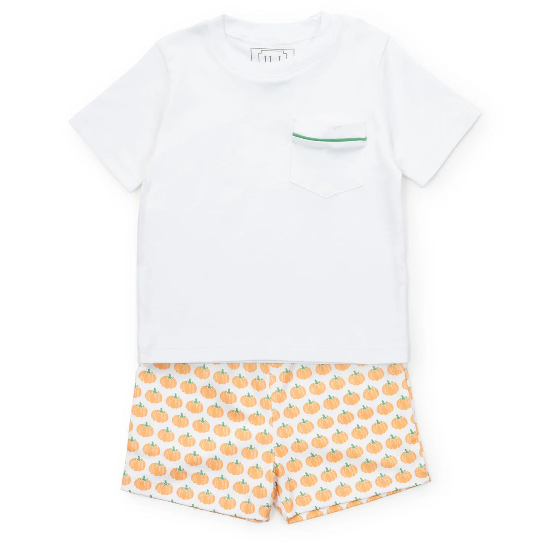 Lila + Hayes Walker Short Set | Harvest Pumpkins
