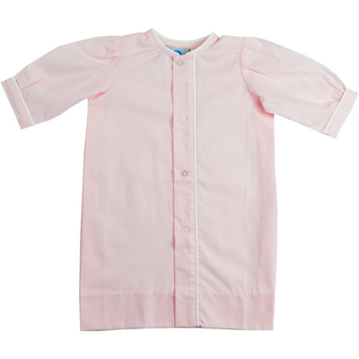 Lullaby Set Classic Daygown | Pink with White