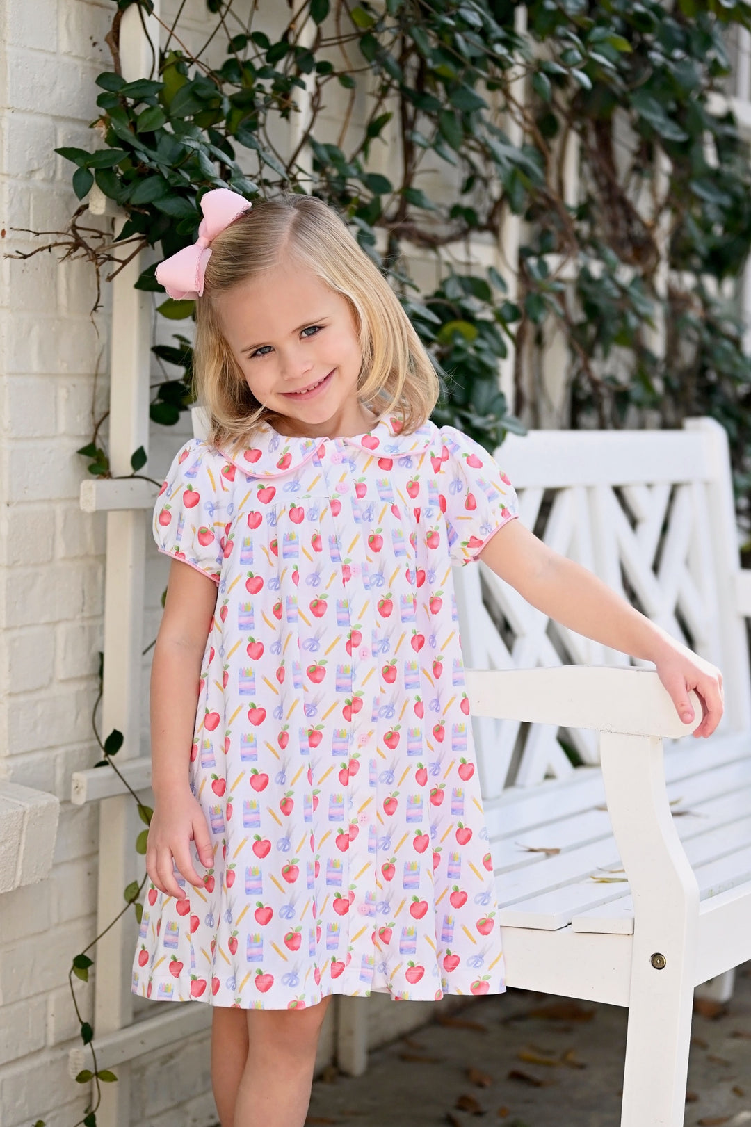 Whitley Dress | School Pima (12M, 24M)