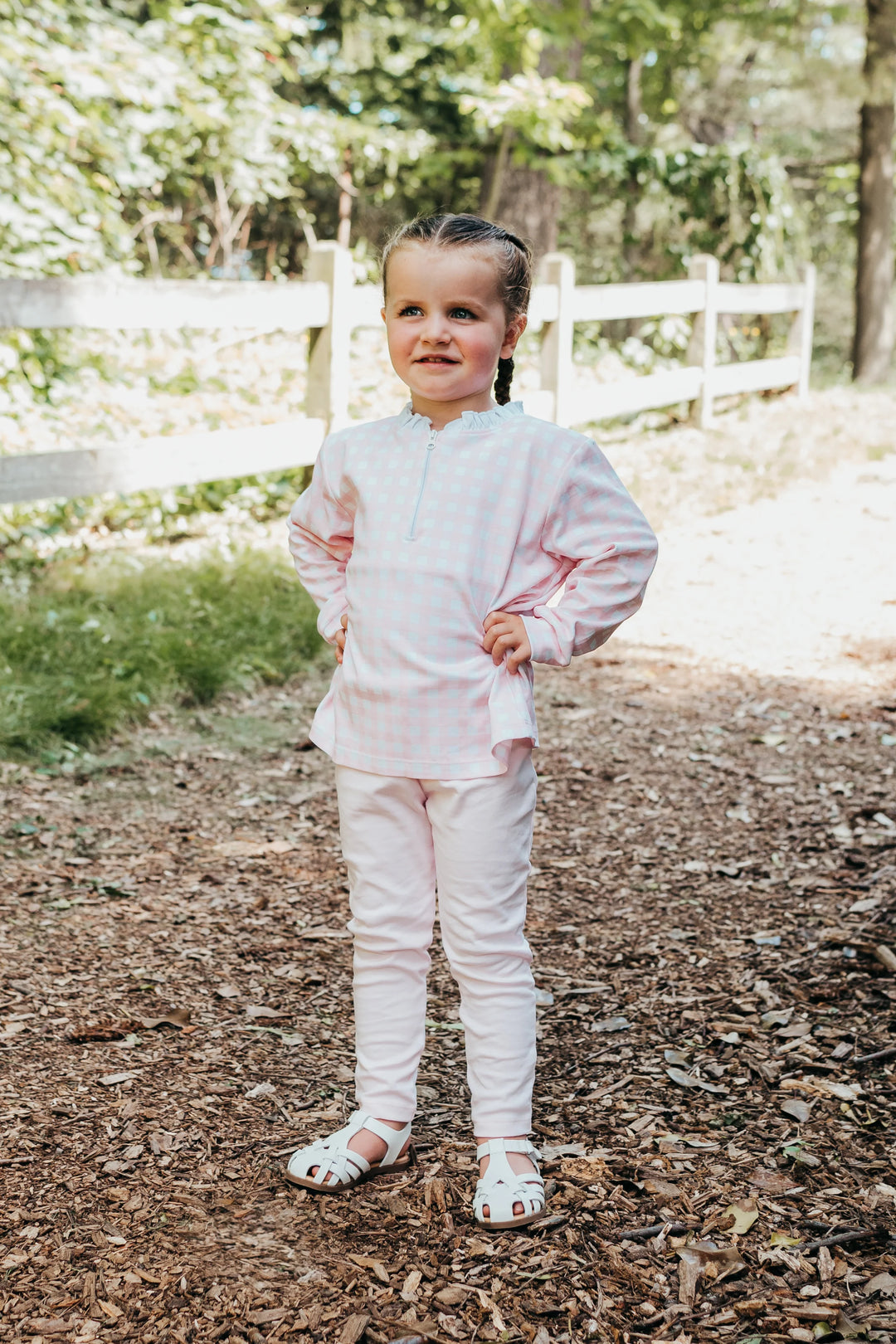 Pima Pull-over | Lily Pink Buffalo Check - PRE-SALE