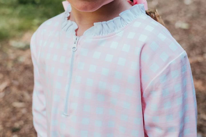 Pima Pull-over | Lily Pink Buffalo Check - PRE-SALE