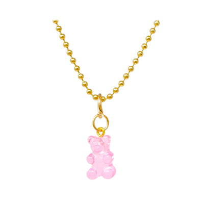 Gummy Bear Necklace | Pink