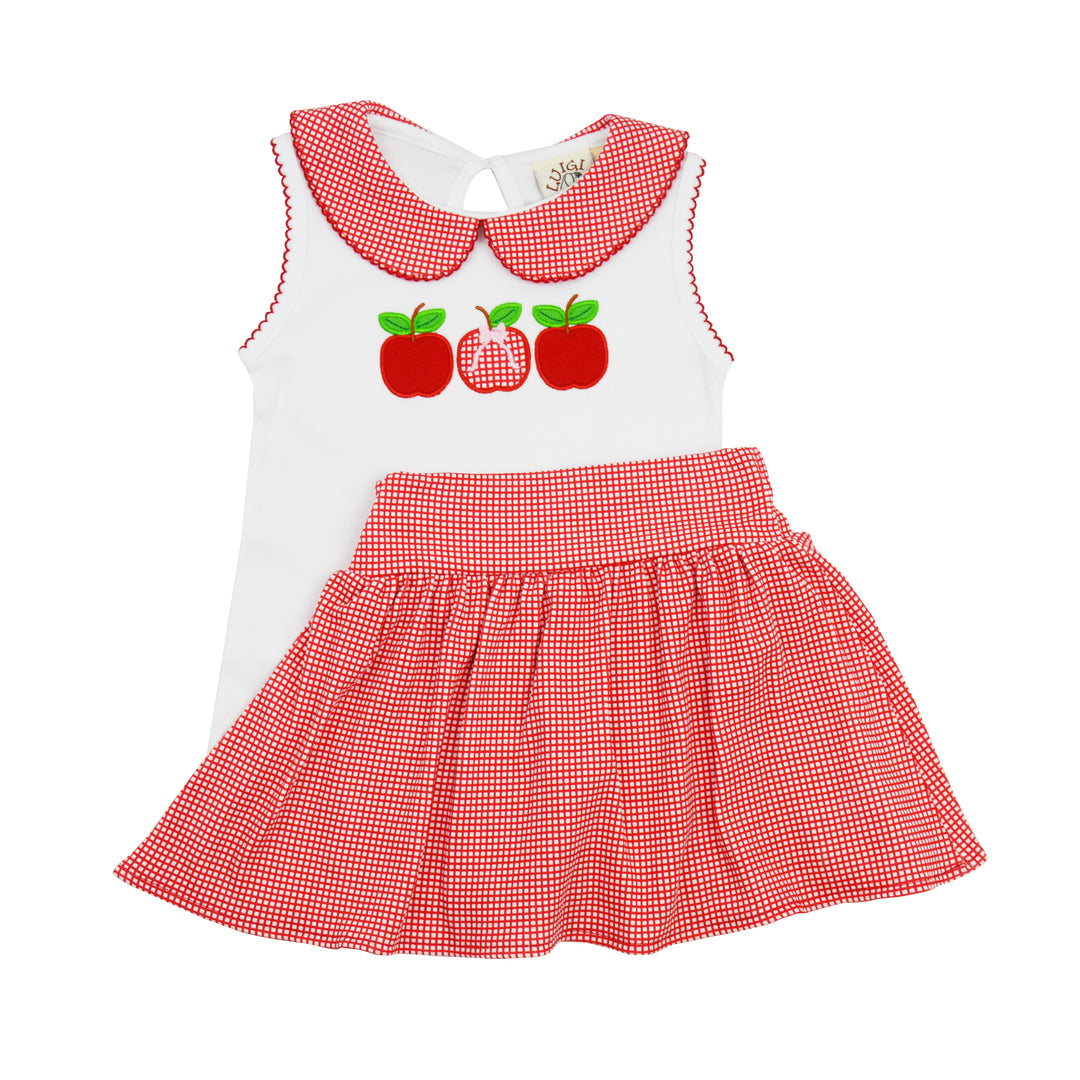 Luigi Apple Trio Skort Set
