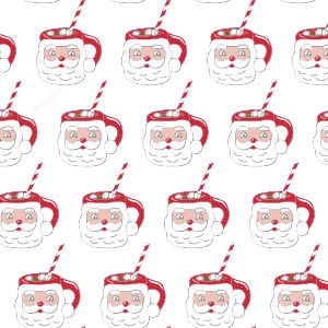 Lila + Hayes Hot Cocoa Santa