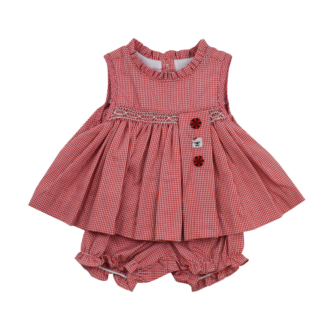Krewe Kids Gameday Bloomer Set | Bulldogs