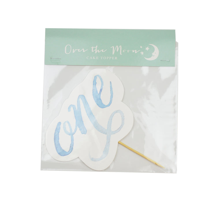 First Birthday Cake Topper | Blue