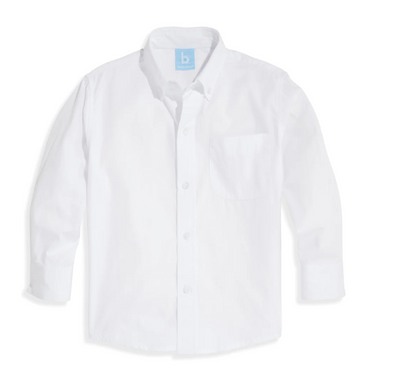 bella bliss Poplin Button-down Shirt | White