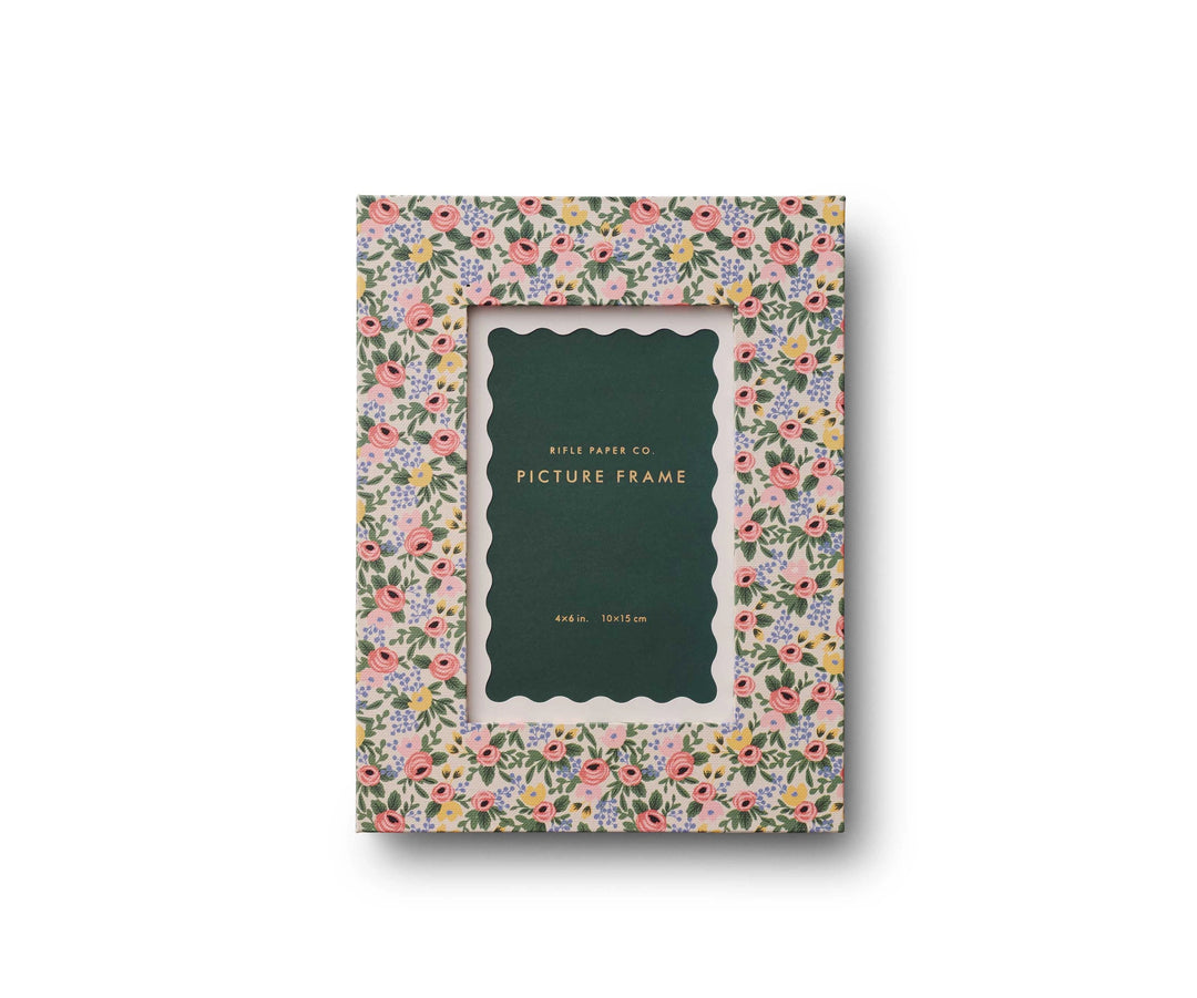 Rifle Paper Co. Rosa Paper Wrapped Picture Frame