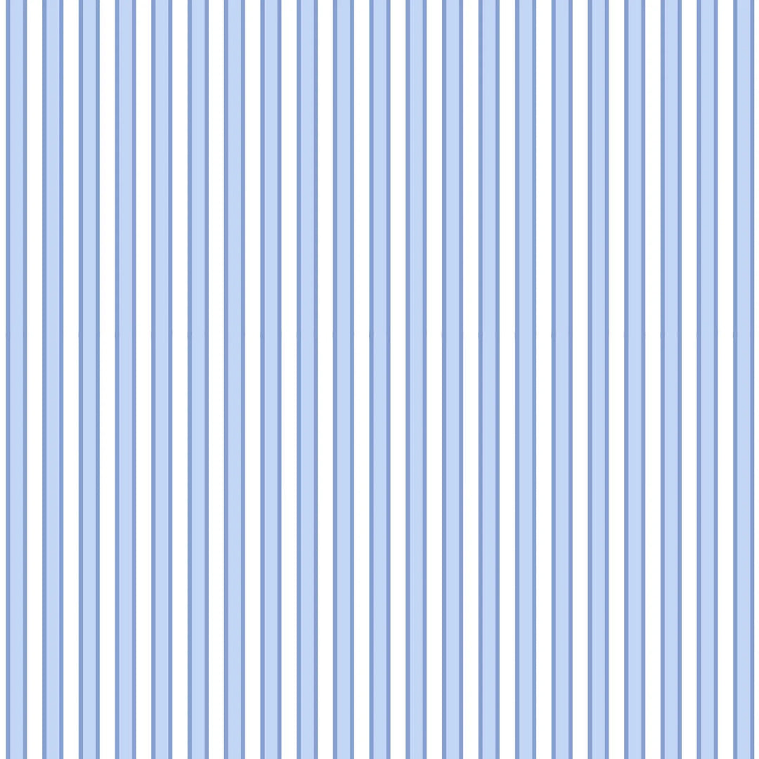 Pattern of vertical blue stripes on a white background