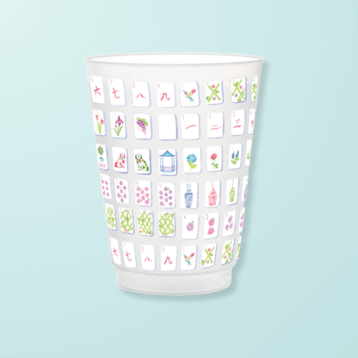 Mahjong Tiles Cups