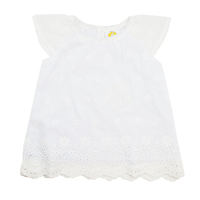 The Yellow Lamb Eileen Eyelet Top 