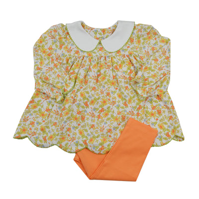 Whimsy Bay Kids Fields of Fall Legging Set