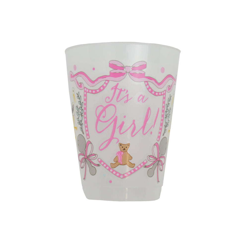 Over the Moon It's A Girl Cups
