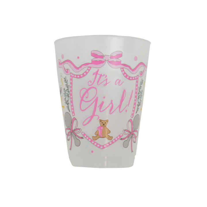 Over the Moon It's A Girl Cups