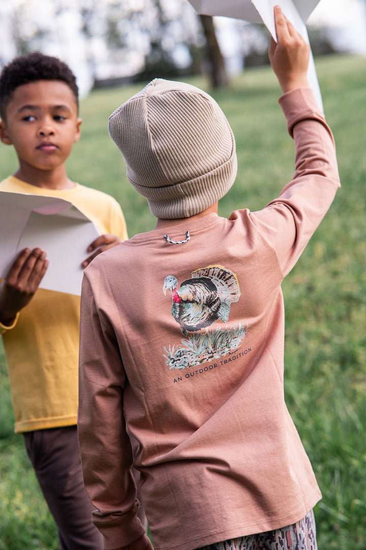 Long-Sleeve Cotton T-shirt | Turkey - PRE-SALE