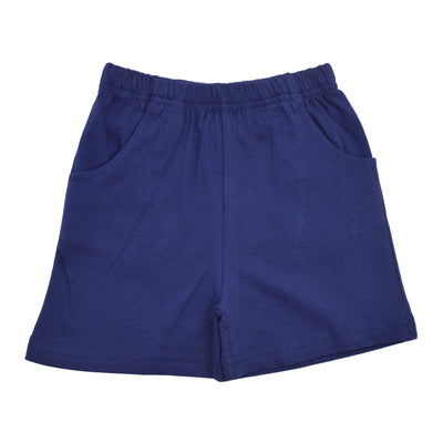 Luigi Jersey Pocket Shorts | Navy