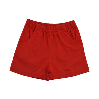 Luigi Jersey Pocket Shorts | Red