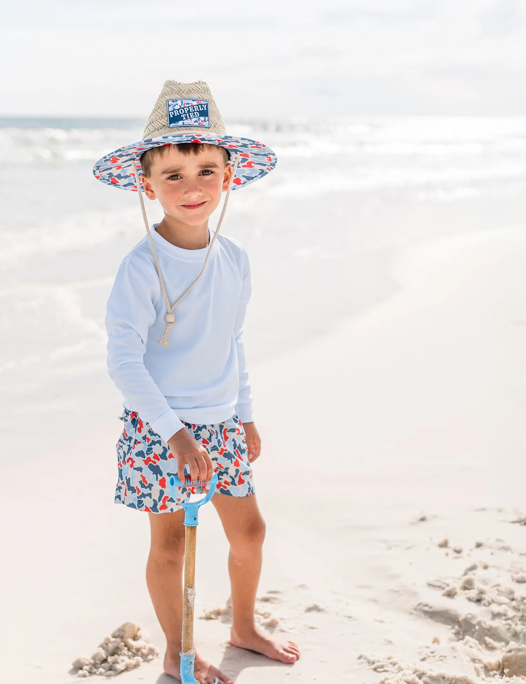 Cabo Straw Hat | Americana Camo