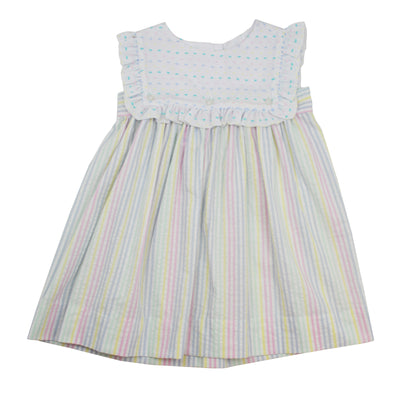 Anvy Kids Nora Dress | Pastel Stripe