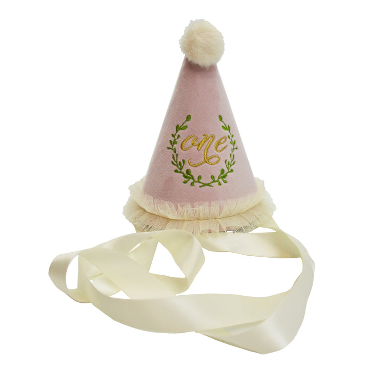 First Birthday Party Hat | Pink