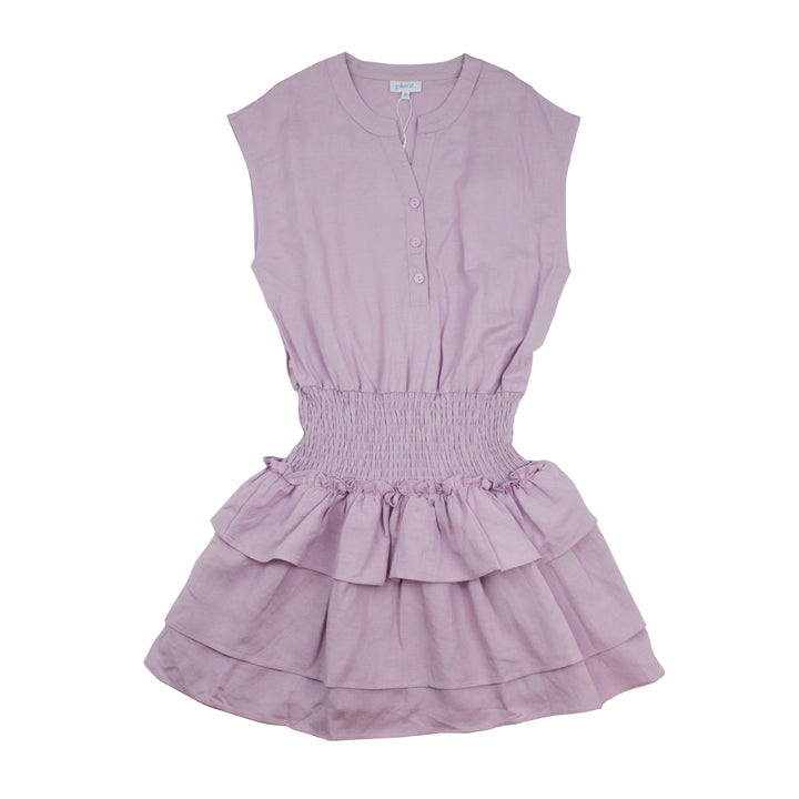 pleat. Drew Dress | Lilac Linen