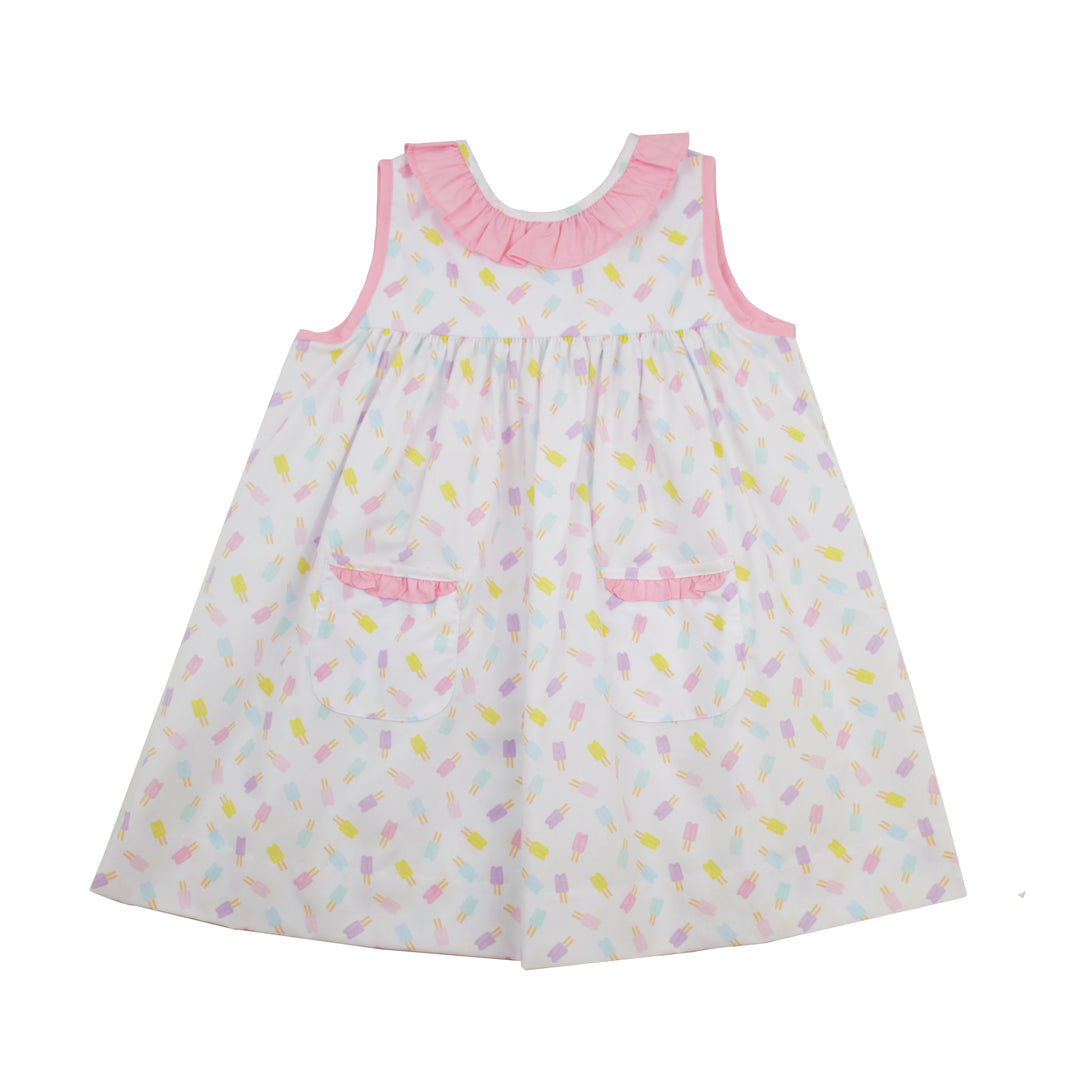 Mint Magnolia Addison Ruffle Dress | Tremont Twin Pops