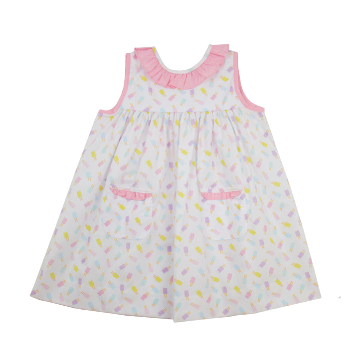 Mint Magnolia Addison Ruffle Dress | Tremont Twin Pops