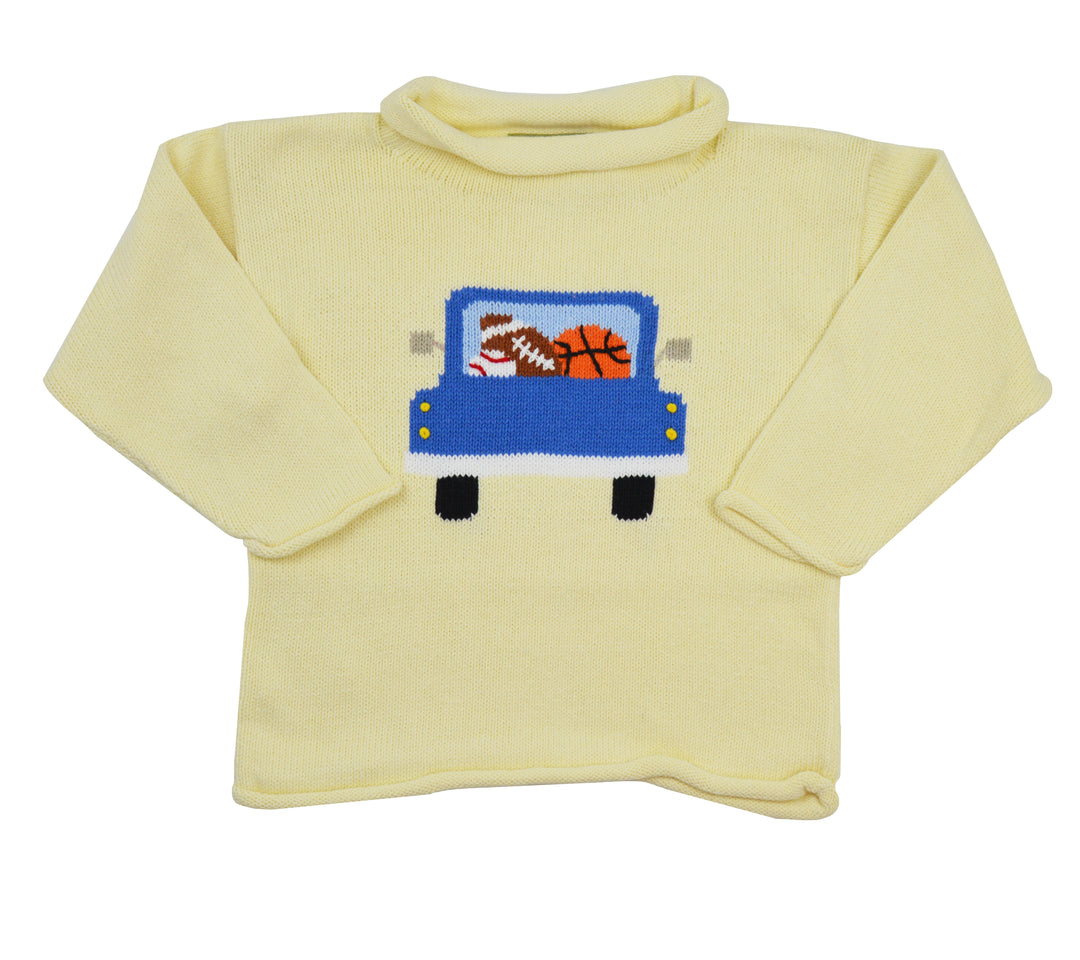Luigi Roll-neck Sweater | Truck & Sports